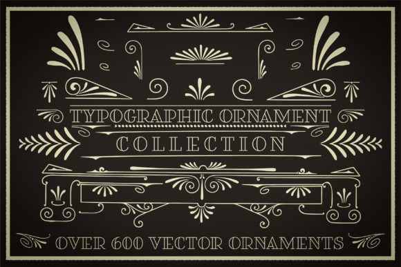 Download Typographic Ornament Collection - Graphic Collection
