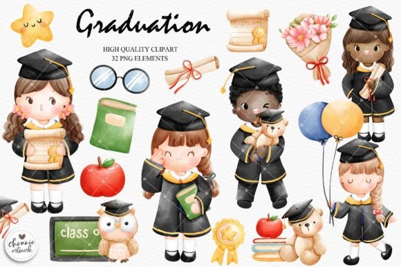 Download Graduation Clipart, Party Decorations - Party decorations Collection