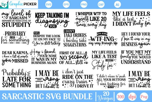 Download Funny Sarcastic SVG Bundle - Funny sarcastic svg Collection
