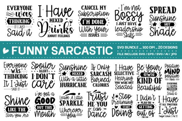Download Funny Sarcastic Svg Bundle - Funny sarcastic svg Collection