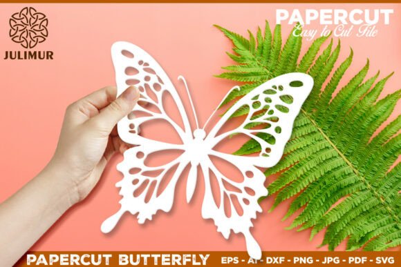 Download Papercut Butterfly SVG Design for Cricut - Butterfly svg design Collection